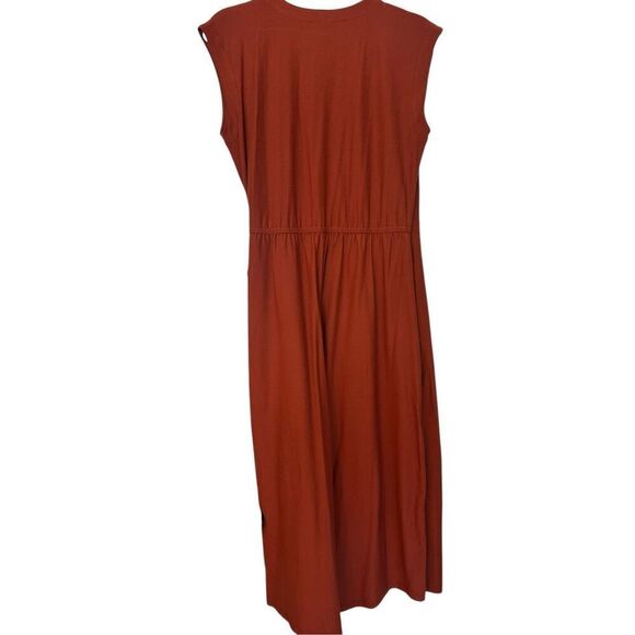 Eileen Fischer Wrap-Front Cropped Jumpsuit Small Petite - Picture 5 of 7